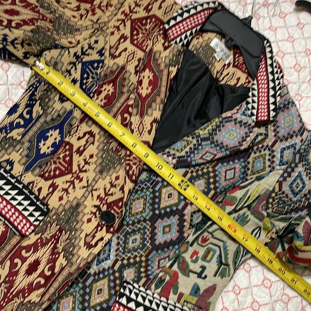 patchwork, Jacquard jacket - Picture 6 of 9